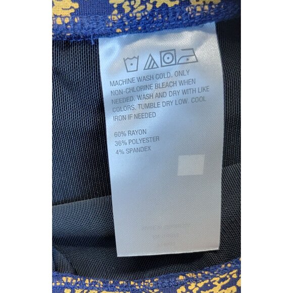 Iman Pants Patterned 360° Slimming Technology Womens Size Med Petite New - Picture 4 of 7